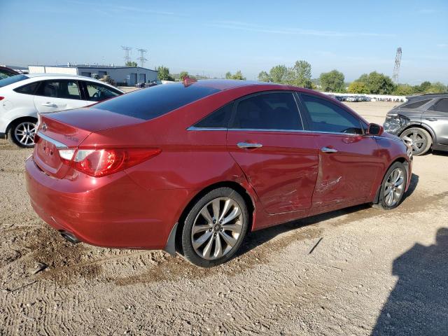 5NPEC4AC6DH564516 - 2013 HYUNDAI SONATA SE Қызыл фото 3