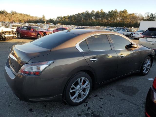 1N4AA5APXCC852990 - 2012 NISSAN MAXIMA S GRAY photo 3