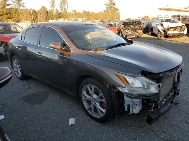 1N4AA5APXCC852990 - 2012 NISSAN MAXIMA S GRAY photo 4