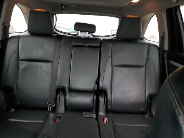 5TDKKRFH7FS098423 - 2015 TOYOTA HIGHLANDER XLE WHITE photo 10