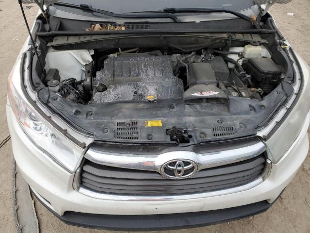 5TDKKRFH7FS098423 - 2015 TOYOTA HIGHLANDER XLE WHITE photo 12