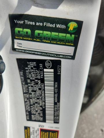 4T1BF3EK0BU675082 - 2011 TOYOTA CAMRY BASE თეთრი ფოტო 12