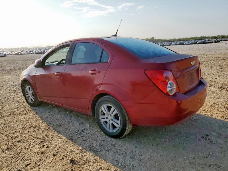 1G1JA5SH8C4204195 - 2012 CHEVROLET SONIC LS 红色 照片 2