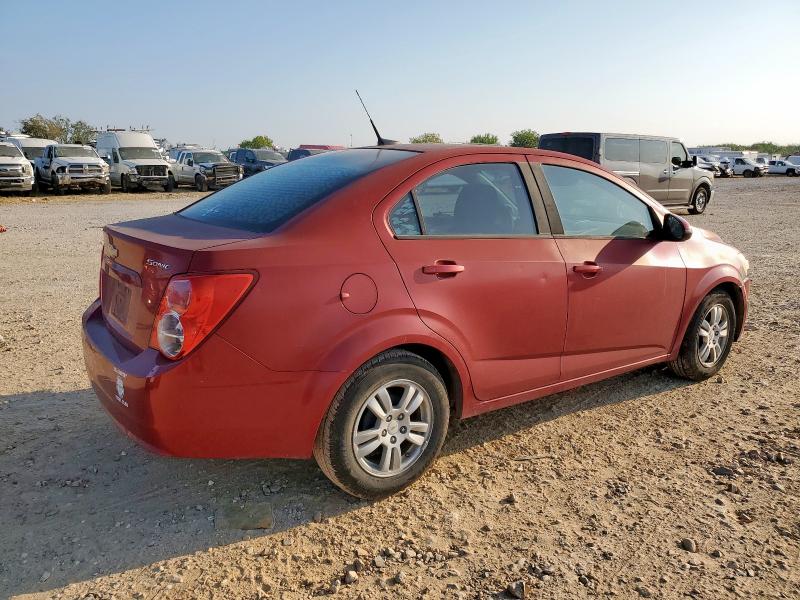 1G1JA5SH8C4204195 - 2012 CHEVROLET SONIC LS 红色 照片 3