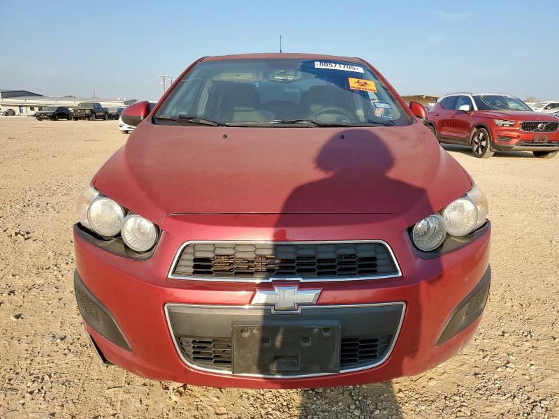 1G1JA5SH8C4204195 - 2012 CHEVROLET SONIC LS 红色 照片 5
