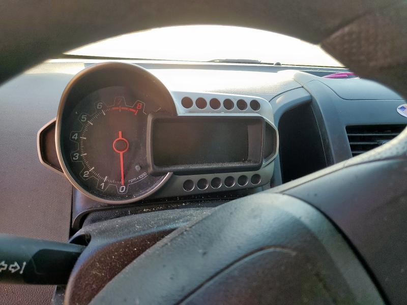 1G1JA5SH8C4204195 - 2012 CHEVROLET SONIC LS 红色 照片 9