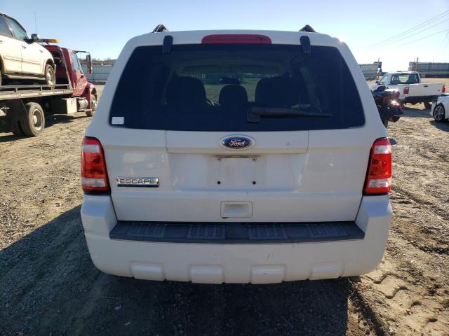 1FMCU9D74BKA37424 - 2011 FORD ESCAPE XLT WHITE photo 6