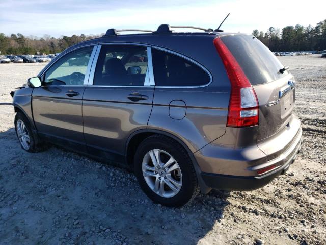 5J6RE3H72BL031922 - 2011 HONDA CR-V EXL TAN photo 2