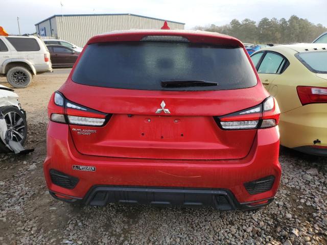 JA4APUAU0MU028589 - 2021 MITSUBISHI OUTLANDER ES RED photo 6