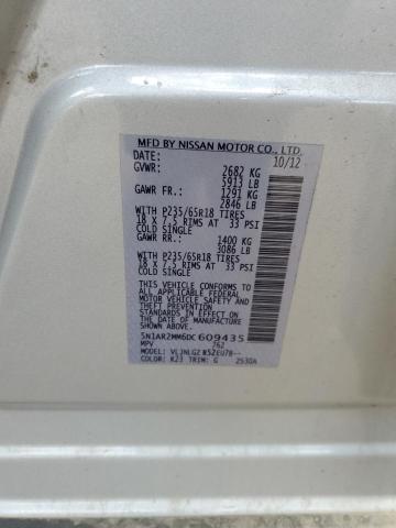 5N1AR2MM6DC609435 - 2013 NISSAN PATHFINDER S Gümüş foto 12