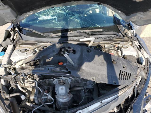 2HGFC2F66KH583201 - 2019 HONDA CIVIC LX SILVER photo 11