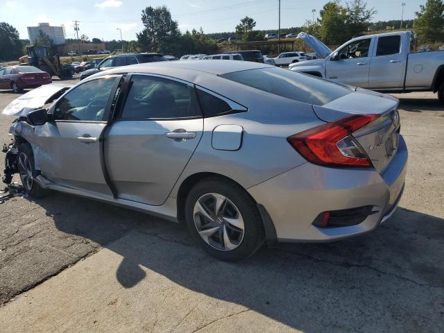 2HGFC2F66KH583201 - 2019 HONDA CIVIC LX SILVER photo 2