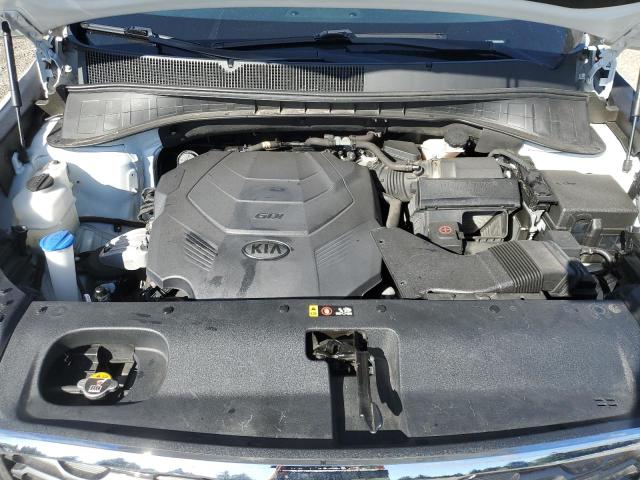 5XYPHDA55KG445467 - 2019 KIA SORENTO EX WHITE photo 12