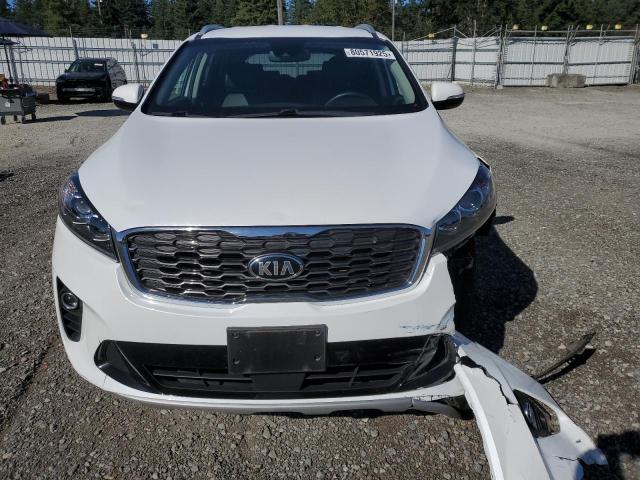 5XYPHDA55KG445467 - 2019 KIA SORENTO EX WHITE photo 5