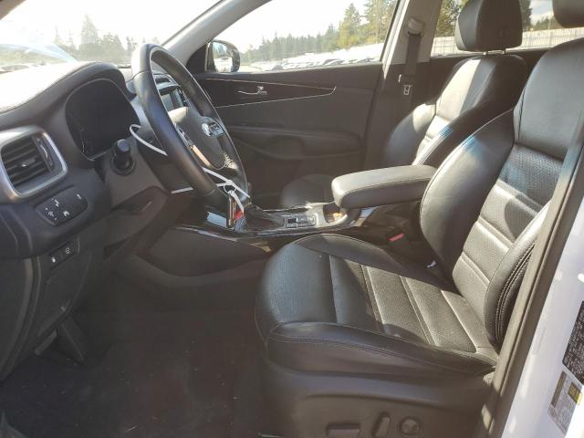 5XYPHDA55KG445467 - 2019 KIA SORENTO EX WHITE photo 7