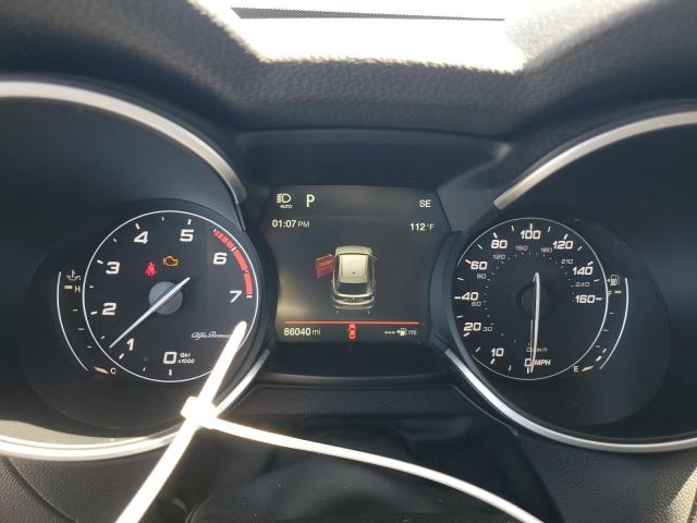 ZASFAKPNXJ7B87543 - 2018 ALFA ROMEO STELVIO SPORT Biały zdjęcie 9