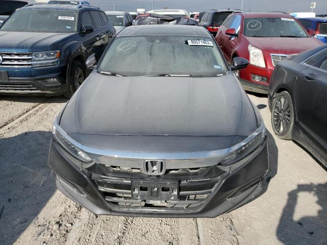 1HGCV1F51KA051884 - 2019 HONDA ACCORD EXL GRAY photo 5