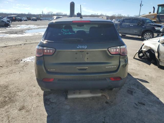 3C4NJCAB4JT212828 - 2018 JEEP COMPASS SPORT GREEN photo 6