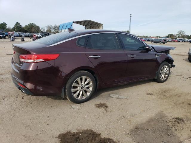 5XXGU4L34GG104872 - 2016 KIA OPTIMA EX BROWN photo 3