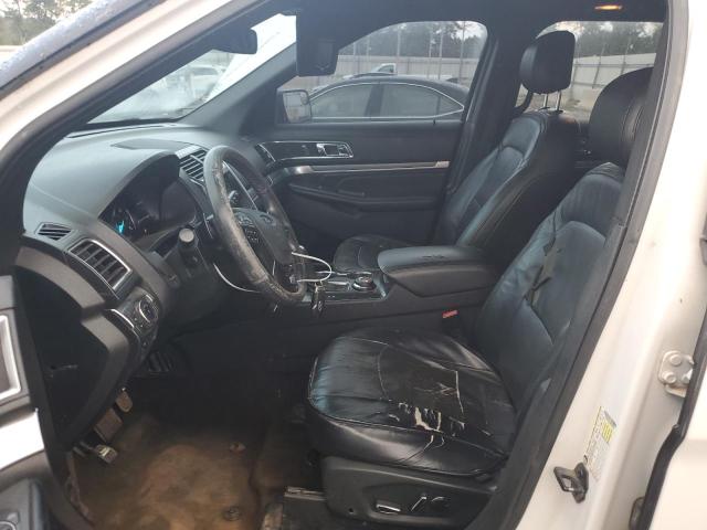 1FM5K8GTXHGC33848 - 2017 FORD EXPLORER SPORT WHITE photo 7