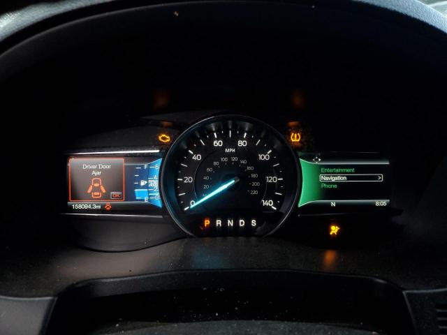 1FM5K8GTXHGC33848 - 2017 FORD EXPLORER SPORT WHITE photo 9