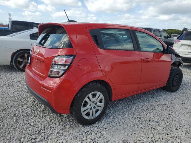 1G1JG6SB2L4129753 - 2020 CHEVROLET SONIC RED photo 3