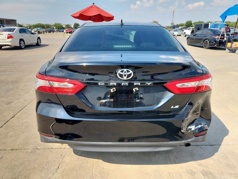 4T1B11HKXKU845009 - 2019 TOYOTA CAMRY L BLACK photo 6