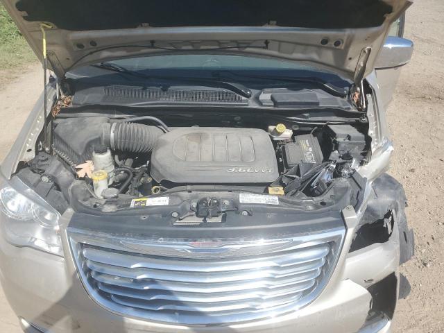 2C4RC1CG1DR564622 - 2013 CHRYSLER TOWN & COU TOURING L BROWN photo 12