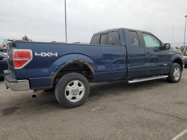 1FTFX1ET8DKD83372 - 2013 FORD F150 SUPER CAB BLUE photo 3