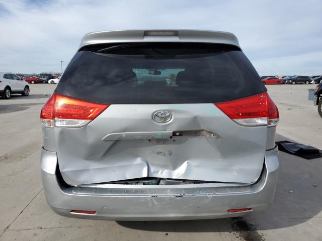 5TDKK3DCXCS202421 - 2012 TOYOTA SIENNA LE SILVER photo 6