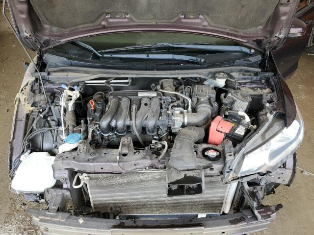 3HGGK5H83FM718102 - 2015 HONDA FIT EX PURPLE photo 12