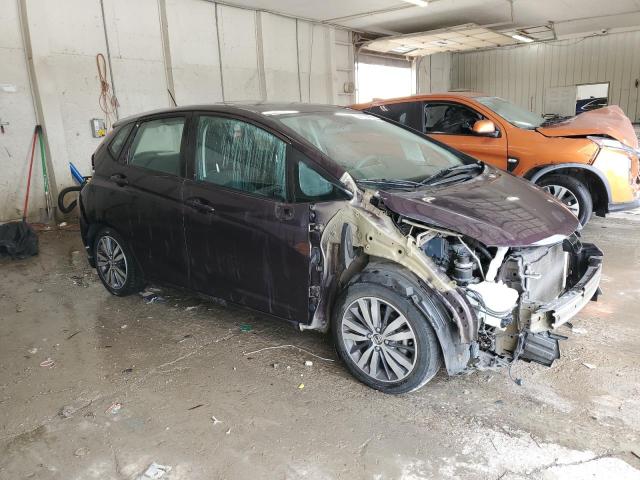 3HGGK5H83FM718102 - 2015 HONDA FIT EX PURPLE photo 4