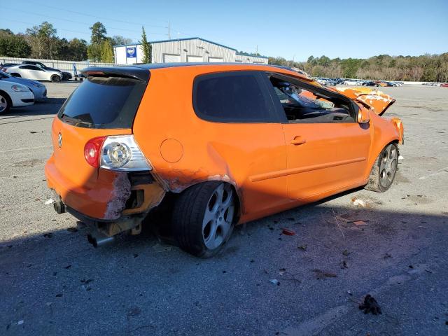 WVWFV71K47W160698 - 2007 VOLKSWAGEN NEW GTI FAHRENHEIT ORANGE photo 3