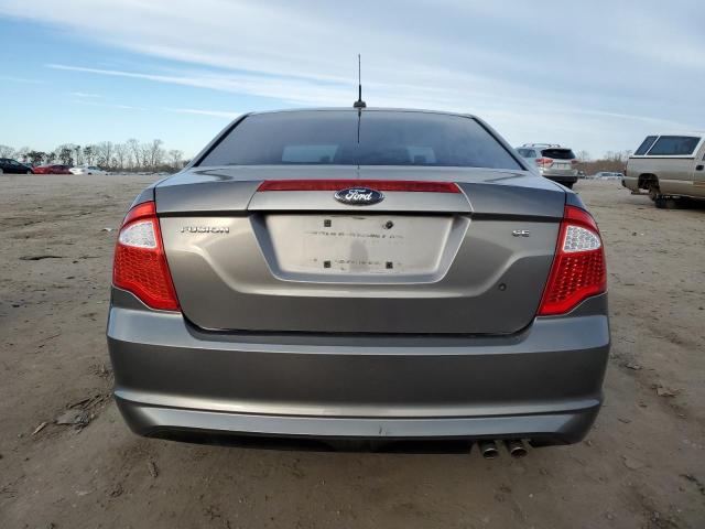 3FAHP0HA2AR117646 - 2010 FORD FUSION SE GRAY photo 6