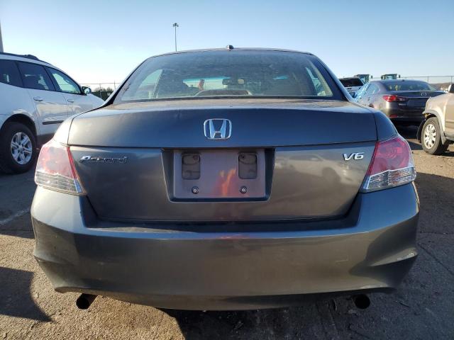 1HGCP36859A008918 - 2009 HONDA ACCORD EXL GRAY photo 6