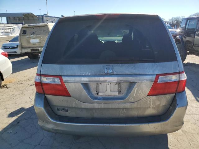 5FNRL38257B023551 - 2007 HONDA ODYSSEY LX SILVER photo 6