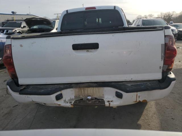 5TEKU72N68Z471595 - 2008 TOYOTA TACOMA DOUBLE CAB PRERUNNER LONG BED WHITE photo 6