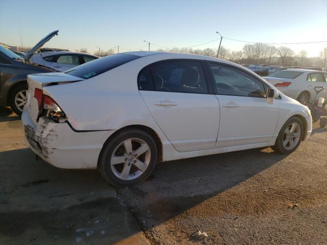 2HGFA16858H314083 - 2008 HONDA CIVIC EX WHITE photo 3