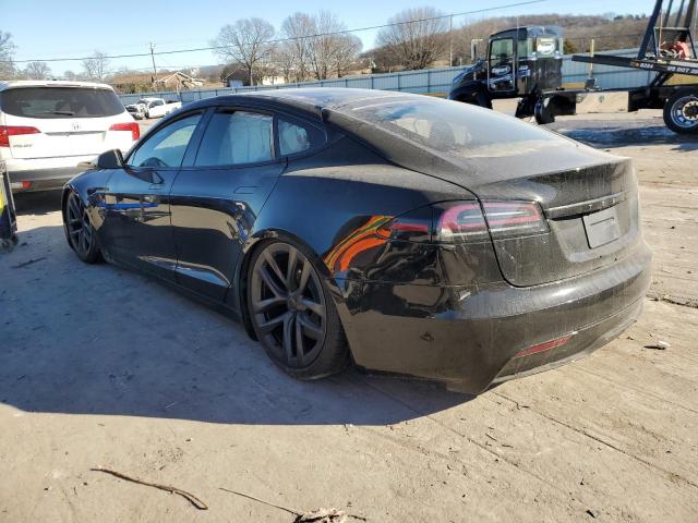 5YJSA1E5XPF519570 - 2023 TESLA MODEL S BLACK photo 2