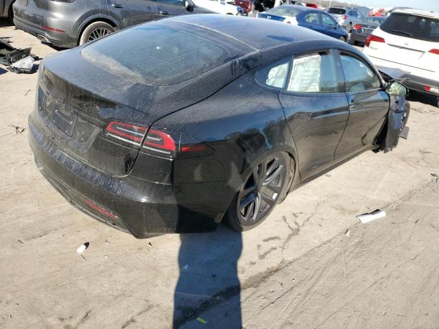5YJSA1E5XPF519570 - 2023 TESLA MODEL S BLACK photo 3