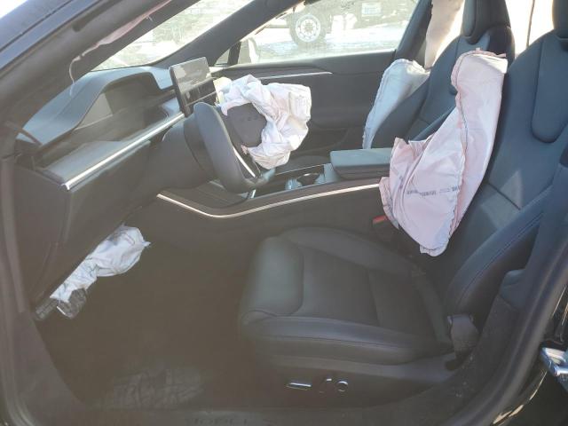 5YJSA1E5XPF519570 - 2023 TESLA MODEL S BLACK photo 7