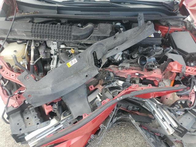 5YFEPRAE4LP078484 - 2020 TOYOTA COROLLA LE წითელი ფოტო 11