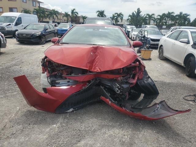 5YFEPRAE4LP078484 - 2020 TOYOTA COROLLA LE წითელი ფოტო 5