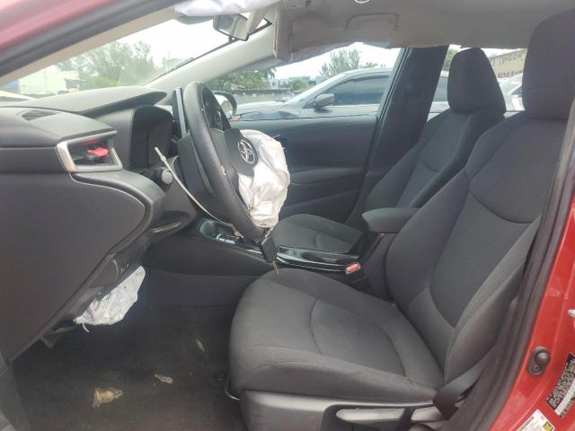 5YFEPRAE4LP078484 - 2020 TOYOTA COROLLA LE წითელი ფოტო 7