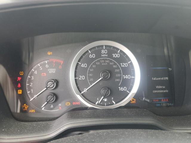 5YFEPRAE4LP078484 - 2020 TOYOTA COROLLA LE წითელი ფოტო 9