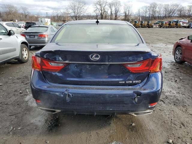 JTHCE1BL6D5017128 - 2013 LEXUS GS 350 BLUE photo 6