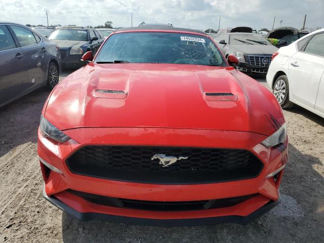 1FATP8UHXL5137497 - 2020 FORD MUSTANG RED photo 5