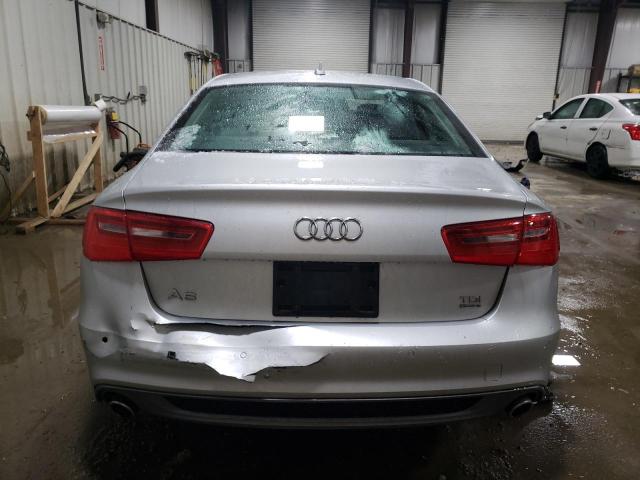 WAUHMAFC9EN058145 - 2014 AUDI A6 PRESTIGE SILVER photo 6