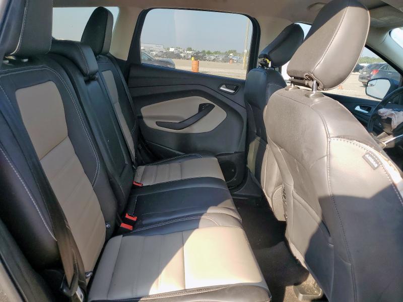 1FMCU0HD0KUB57284 - 2019 FORD ESCAPE SEL ნაცრისფერი ფოტო 10