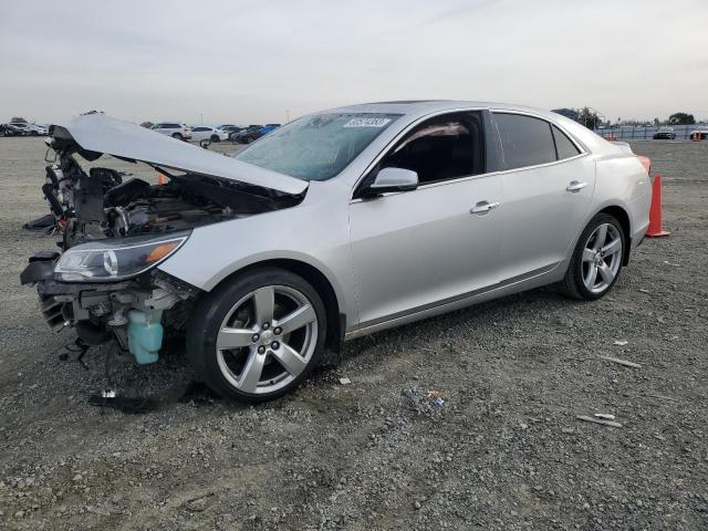 1G11G5SXXFF176799 - 2015 CHEVROLET MALIBU LTZ SILVER photo 1